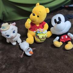 ディズニー　ぬいぐるみ4点セット