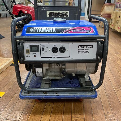 【中古】【動作OK】【店頭引取限定】スタンダード発電機　YAMAHA　EF23H　35,200円（税込）