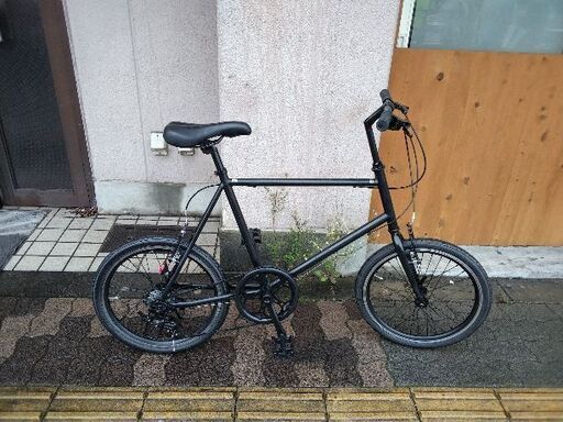 20吋 ミニベロ(小径車) 7speed/ブラック