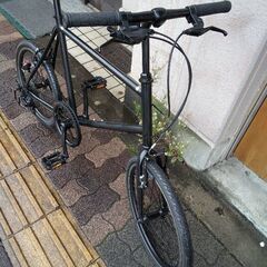 20吋 ミニベロ(小径車) 7speed/ブラック