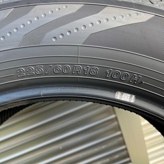 ヨコハマ　サマータイヤ　新車外し　4本　225/60r18