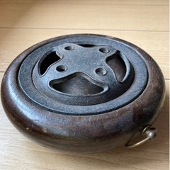 鉄でできた昭和の灰皿②❗️