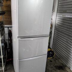 東芝　3ドア冷凍冷蔵庫　GR-E34N　2013年製　自動製氷機能