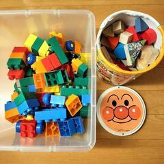 アンパンマン積み木とブロック玩具セット