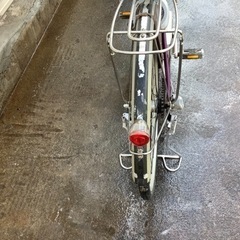 332 ブリヂストン電動アシスト自転車アシスタ26インチ パープルアルミ