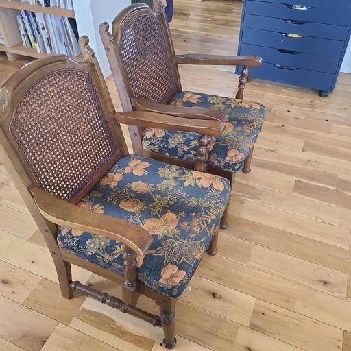三越家具 Brugge ブルージュ ダイニングチェア ビンテージ