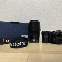 ミラーレスSONY ILCE-6300とレンズSEL55210と...