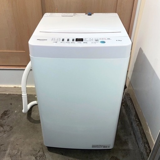 早い者勝ち❗️Hisense 洗濯機 4.5kg【美品】