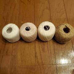 糸　刺繍糸　麻紐