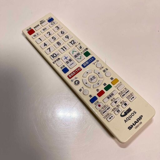 SHARP 液晶テレビ リモコン付き　 19インチ SHARP 液晶テレビ 19インチ ホワイト