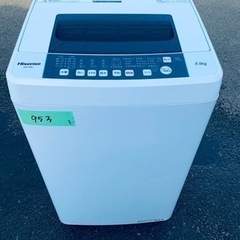 ER 953番　Hisense 全自動電気洗濯機 HW-T55C