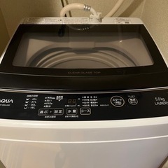 AQUA 洗濯機 5kg 