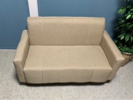 2人掛けソファー 2人掛けソファー「Nicole(ニコール)」/ウッドフレーム