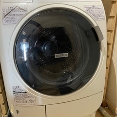 【早期取引希望：2/27〆】日立ドラム式洗濯機ビッグドラム