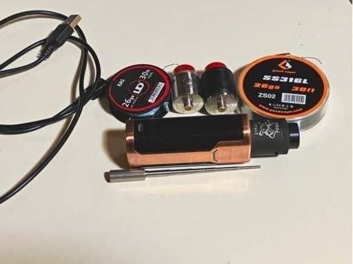 【vape一式】テクニカルMOD sinuous p80とオマケ