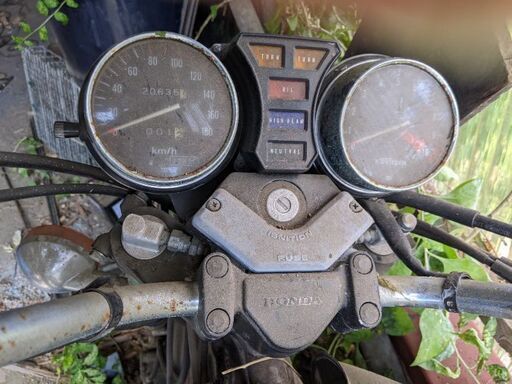 CB750カスタムRC04一時抹消部品取り