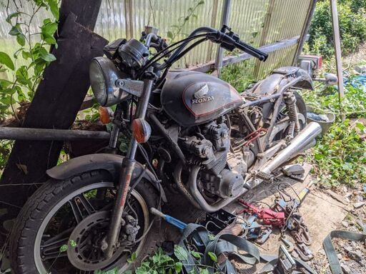 CB750カスタムRC04一時抹消部品取り