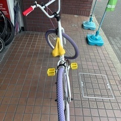 ★美品★26インチ　シングルギア　オシャレな街乗り用オーダーメイド自転車　ホワイト　