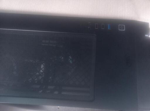 再投稿)ゲーミングPC デスクトップ+電源コード 自作PC】電源ユニットの 