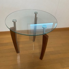 ガラストップテーブル コーヒーテーブル