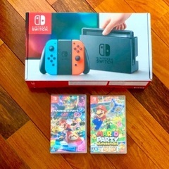 美品　任天堂 Nintendo Switch 本体&パリオカート...