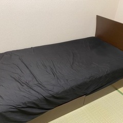 【無料】マットレス付シングルベッド(3月2日、3日引き取れる方優先)