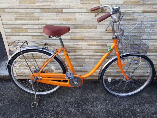 中古自転車 変速無し 24インチ LEDオートライト 軽整備済み 防犯登録対応 町田市 相模原市 MM147
