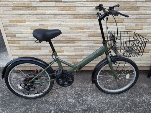中古自転車 6段変速 20インチ ライト無し 軽整備済み 防犯登録対応 町田市 相模原市 MM151