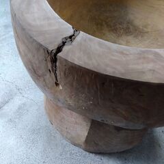 餅つき　臼　古物