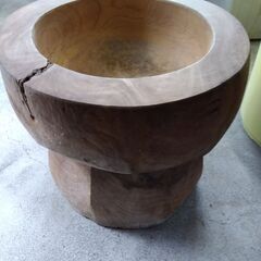 餅つき　臼　古物