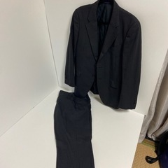JUN MEN男性用黒スーツ上下セット【中古品】