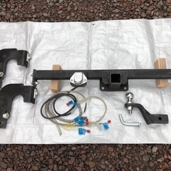 値下げ　大分発　ジムニー　JB23用　ヒッチメンバー　おまけ付き 値下げ 大分発 ジムニー JB23用 ヒッチメンバー おまけ付き