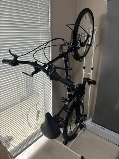 折りたたみ自転車\u0026自転車スタンド