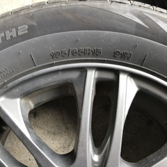 【終了】夏タイヤアルミ付き