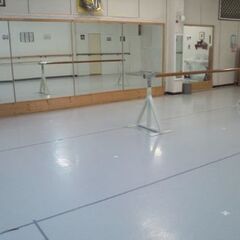 バレエレッスンバー3m(スライド式スタンド付)