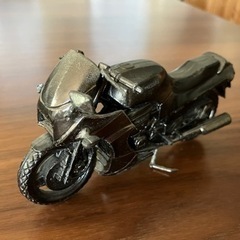 Kawasaki バイク置物