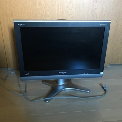 決まりました　SHARP  AQUOS  20型　液晶テレビ
