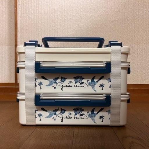 ★新品未使用★YUKIKO HANAIランチボックス　のり容器付き　ユキコハナイ　お弁当箱