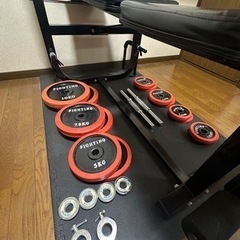 ベンチプレス【ファイティングロード（ホームビルダーセット）】  引き取り限定