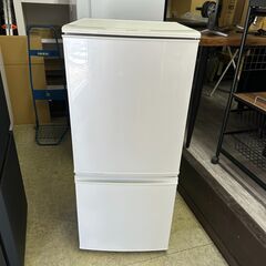 SHARP SJ-D14B-B 冷蔵庫 2016年製 137L 2ドア