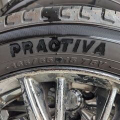 165/55R15、軽自動車タイヤ!