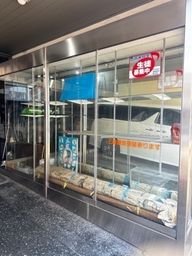 ガラス棚　大型