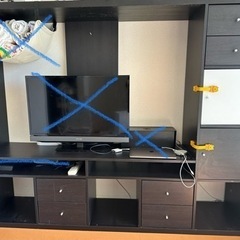 IKEA 収納付きテレビボード