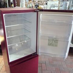 2019年製 2ドア冷蔵庫 184L  AQUA  AQR-18H ボルドー 100Lクラス 一人暮らし アクア 札幌市東区 新道東店