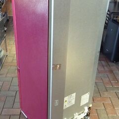 2019年製 2ドア冷蔵庫 184L  AQUA  AQR-18H ボルドー 100Lクラス 一人暮らし アクア 札幌市東区 新道東店