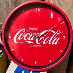 コカコーラ 赤時計 掛け時計