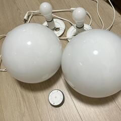 IKEA トロードフリ ニトリ ボールランプ