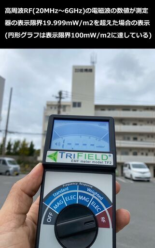 TriField EMF はやかっ Meter Model TF2 電磁波計測器