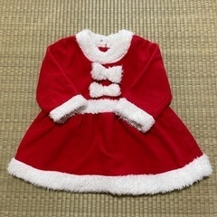 【女の子】90サイズ サンタクロースワンピース🎄