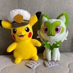 新品タグ付き　ポケモン　ぬいぐるみセット